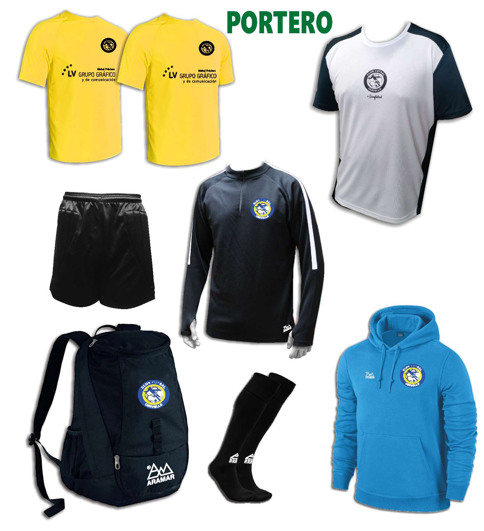 pack PORTERO